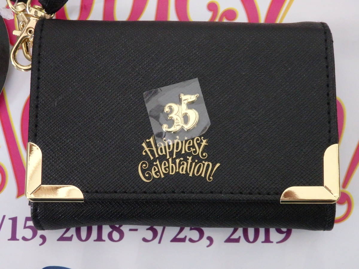 即決☆新品☆限定 東京ディズニーランド 35周年記念 ハピエストセレブレーション 2018 コインケース キーケース キーチェーン♪TDR TDL TDS_画像2