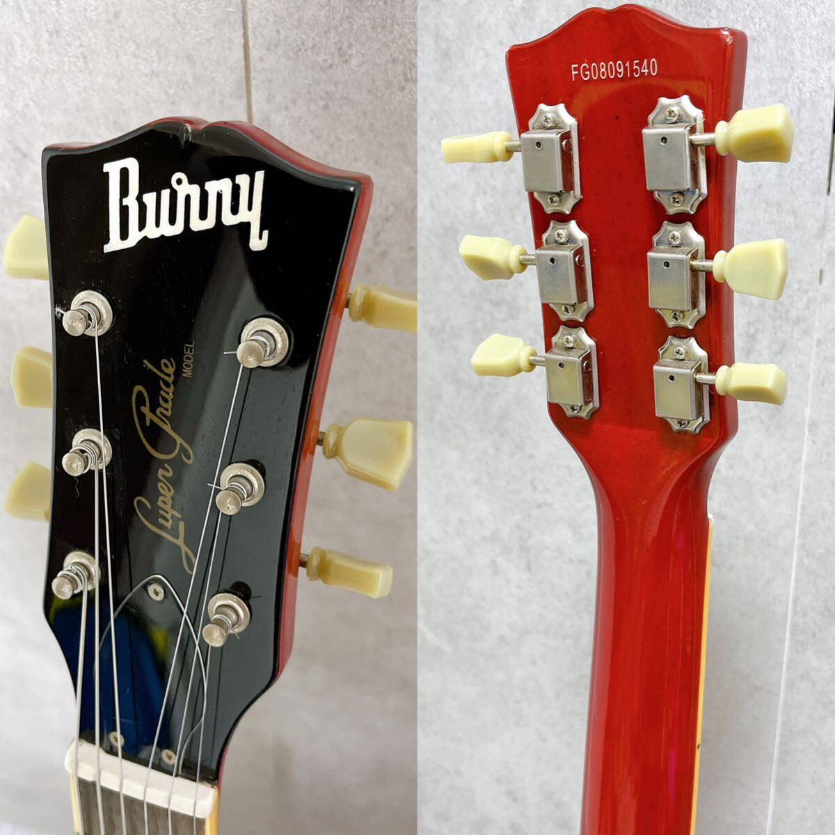 Burny バーニー Lupen Prade レスポール チェリー サンバースト　フェルナンデス Les Paul SunBurst RLG かっこいい_画像6