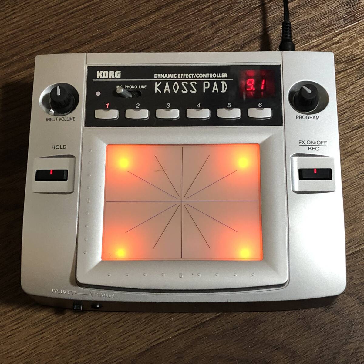 KORG KAOSS PAD KP-1 電源アダプター付属|Yahoo!フリマ(旧 KORG KAOSS PAD KP-1 電源アダプター付属|Yahoo!フリマ(旧