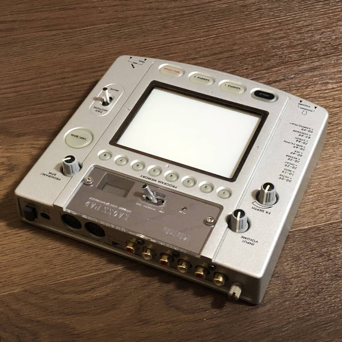 KORG KAOSS PAD KP2 カオス パッド 電源アダプター付属|Yahoo KORG KAOSS PAD KP2 カオス パッド 電源アダプター付属|Yahoo