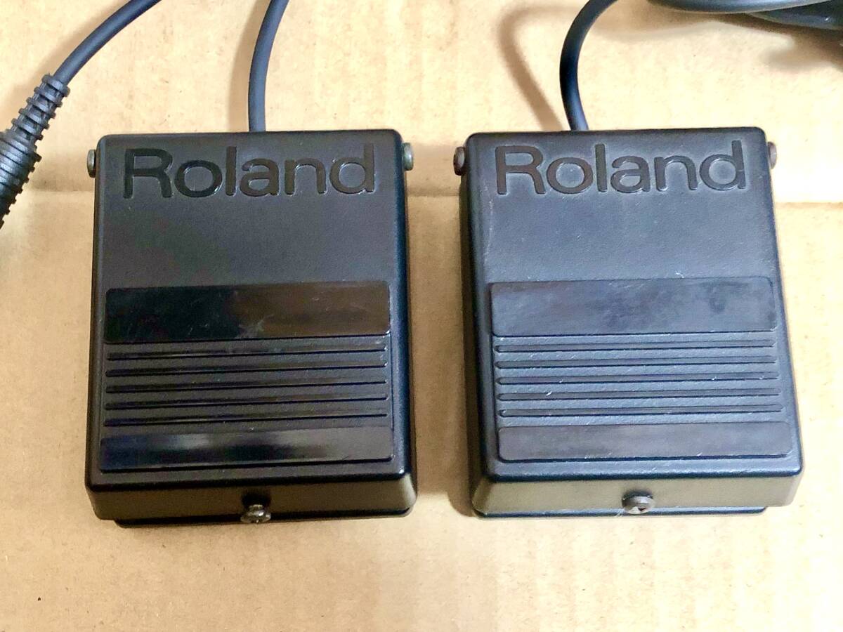 Roland DP-2 フットスイッチ　ダンパー　モメンタリー　アンラッチ　ノーマリーオン 2個_画像1