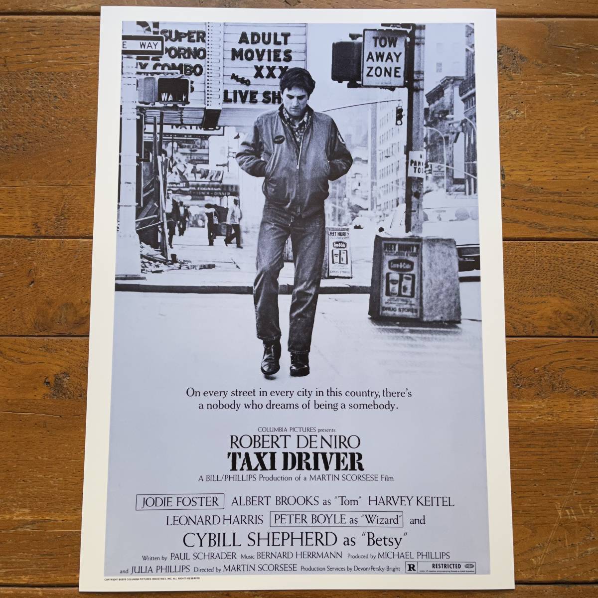 Yahoo!オークション - US版ポスター『タクシー・ドライバー Yahoo!オークション - US版ポスター『タクシー・ドライバー