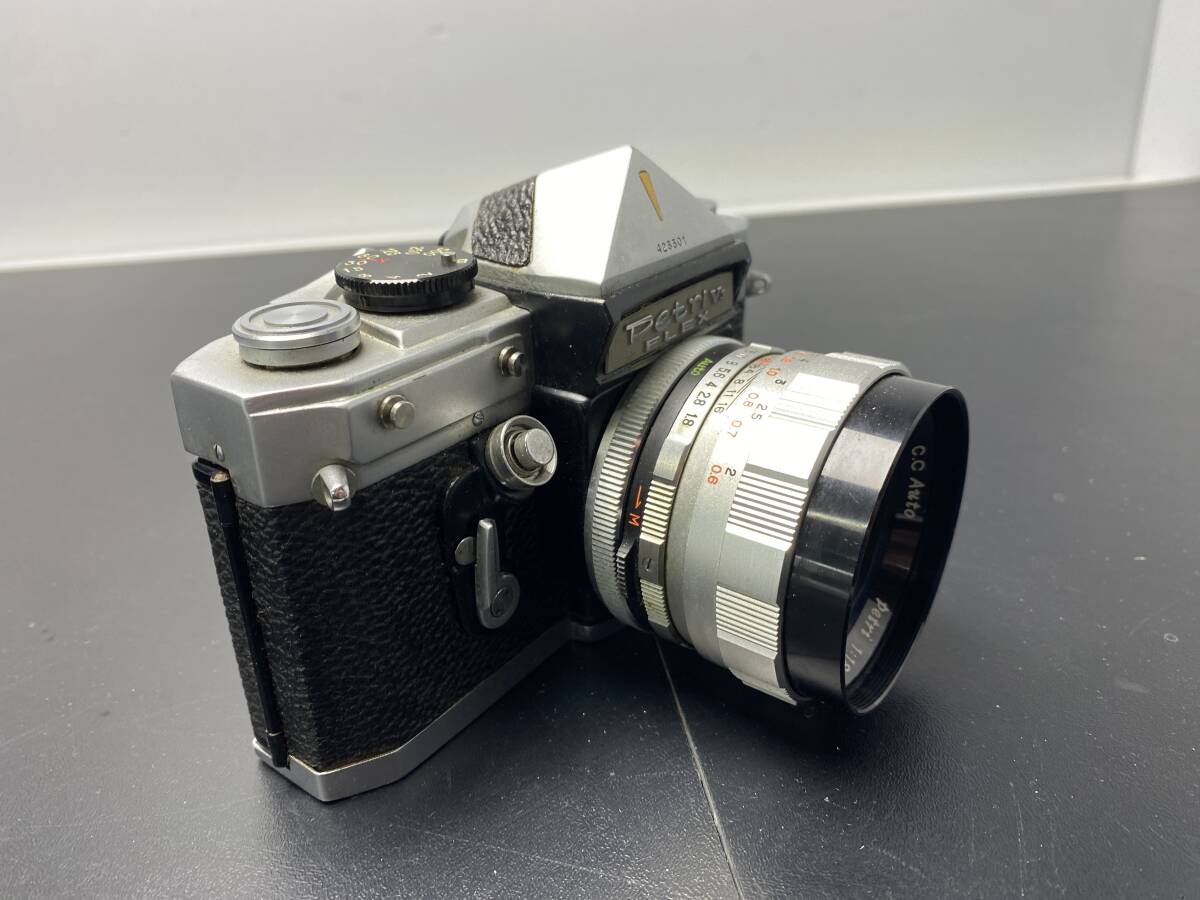 *Petripetoli*V3 FLEX film camera lens 1:1.8/55mm[ used / present condition goods / operation not yet verification Junk ]