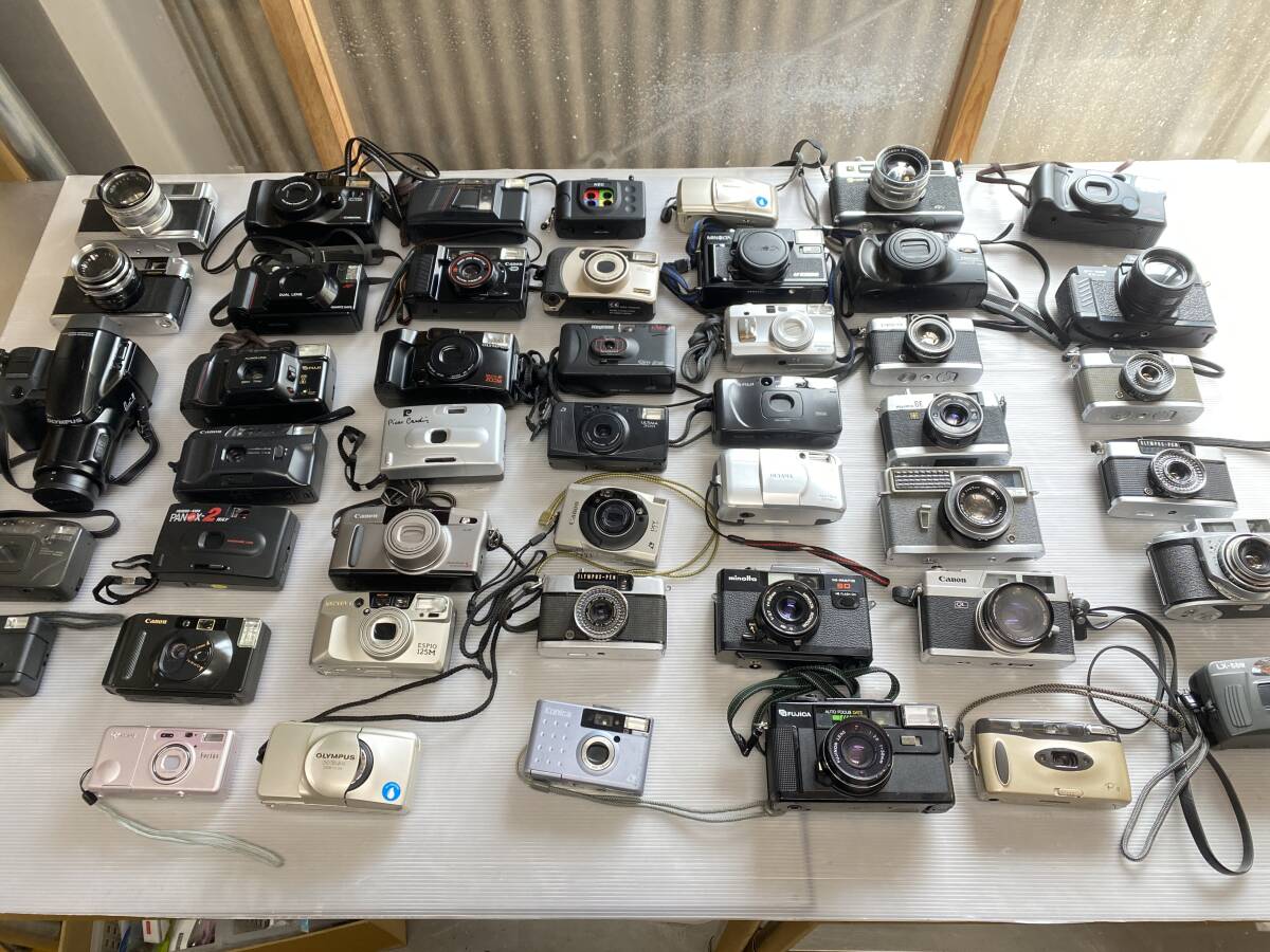 * camera film camera etc. * set sale Minolta / Olympus / Pentax / Canon etc. [ used / present condition goods / operation not yet verification Junk ]