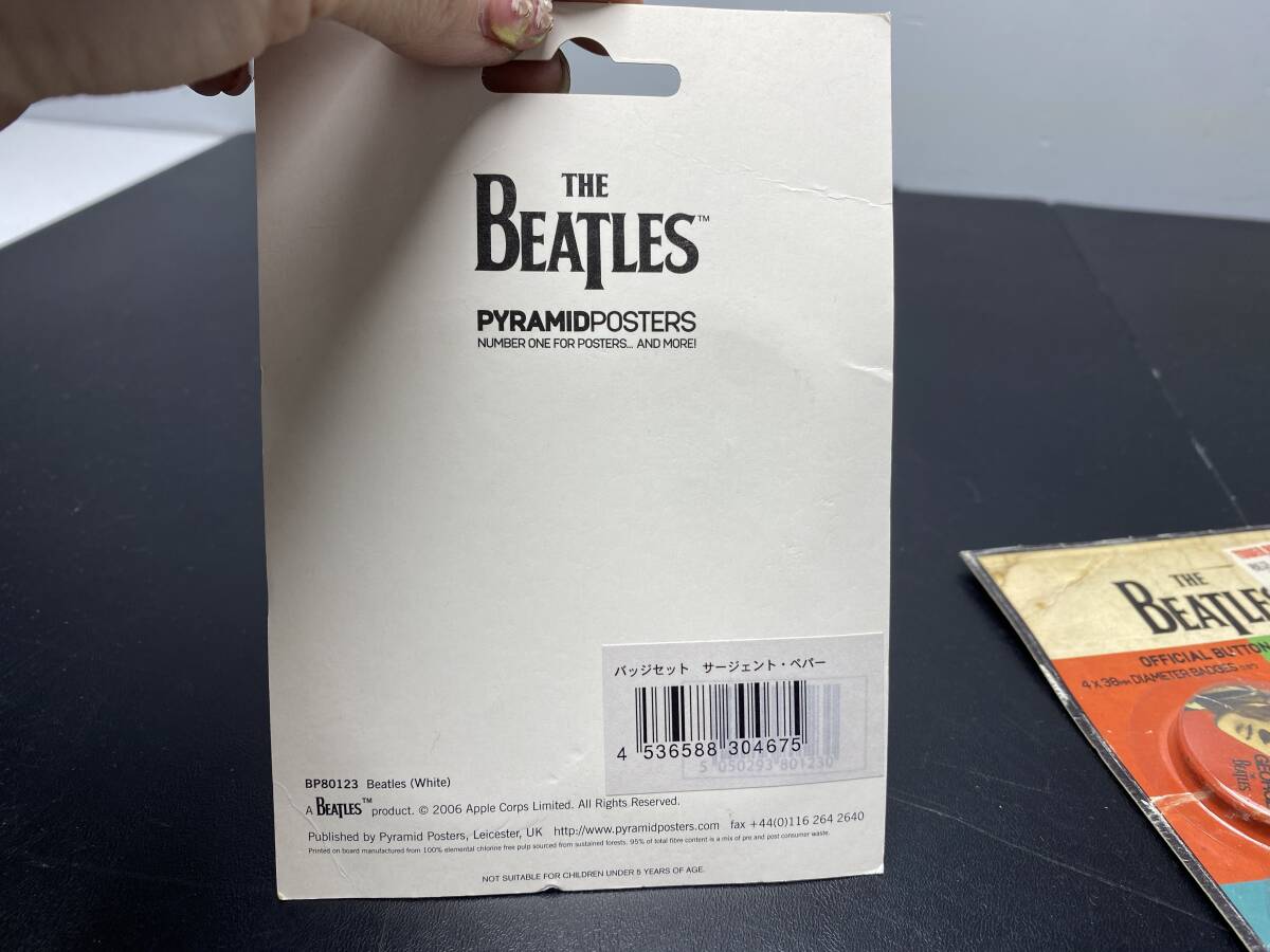 ★THE BEATLES ビートルズ★缶バッジ まとめ売り ビンテージ アンティーク【中古/現状品】_画像3