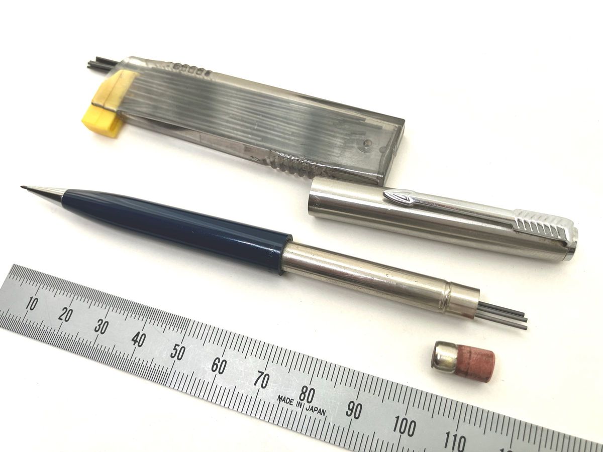 希少 PARKER 0.9ミリ 0.9mm 回転式 シャープ ペンシル MADE IN U.S.A. 繰り出し 式