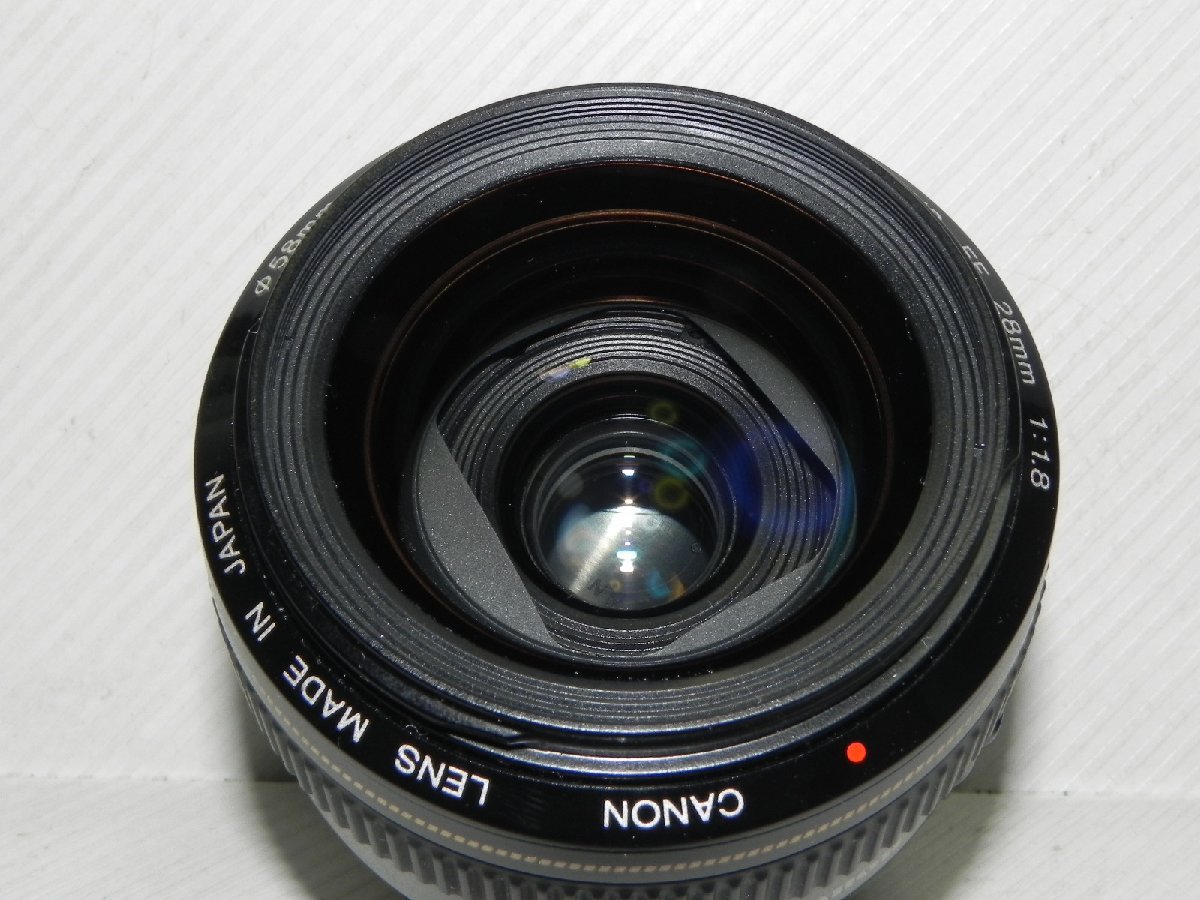 Canon EF 28ｍｍ/ f 1.8 USMレンズ(外観良品)_画像5