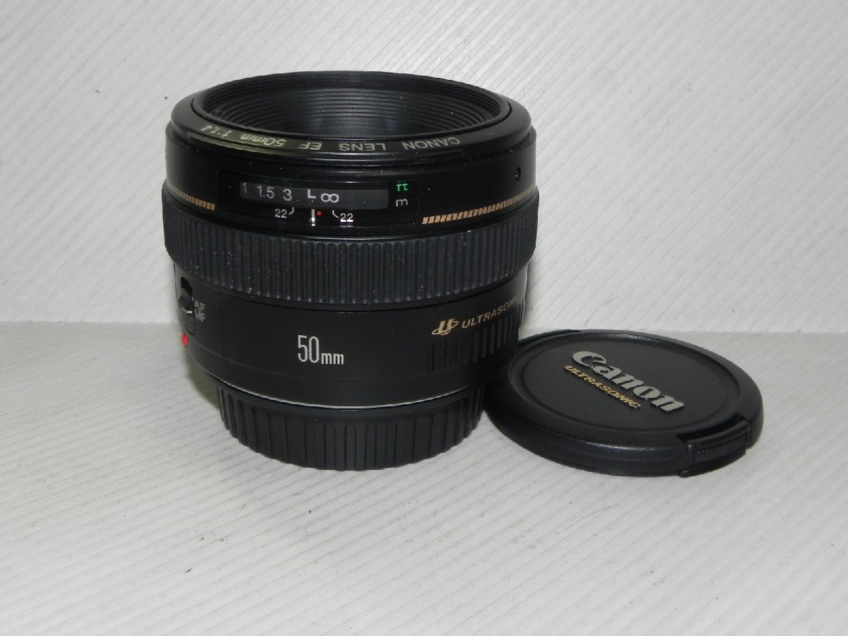 Canon EF 50mm/f 1.4 USM レンズ(外観良品)