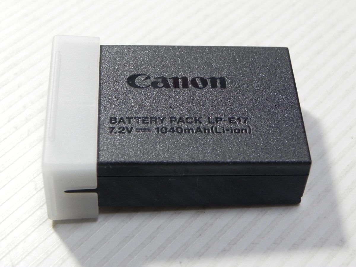キヤノン Canon　LP-E17 [バッテリーパック](未使用純正品)_画像1