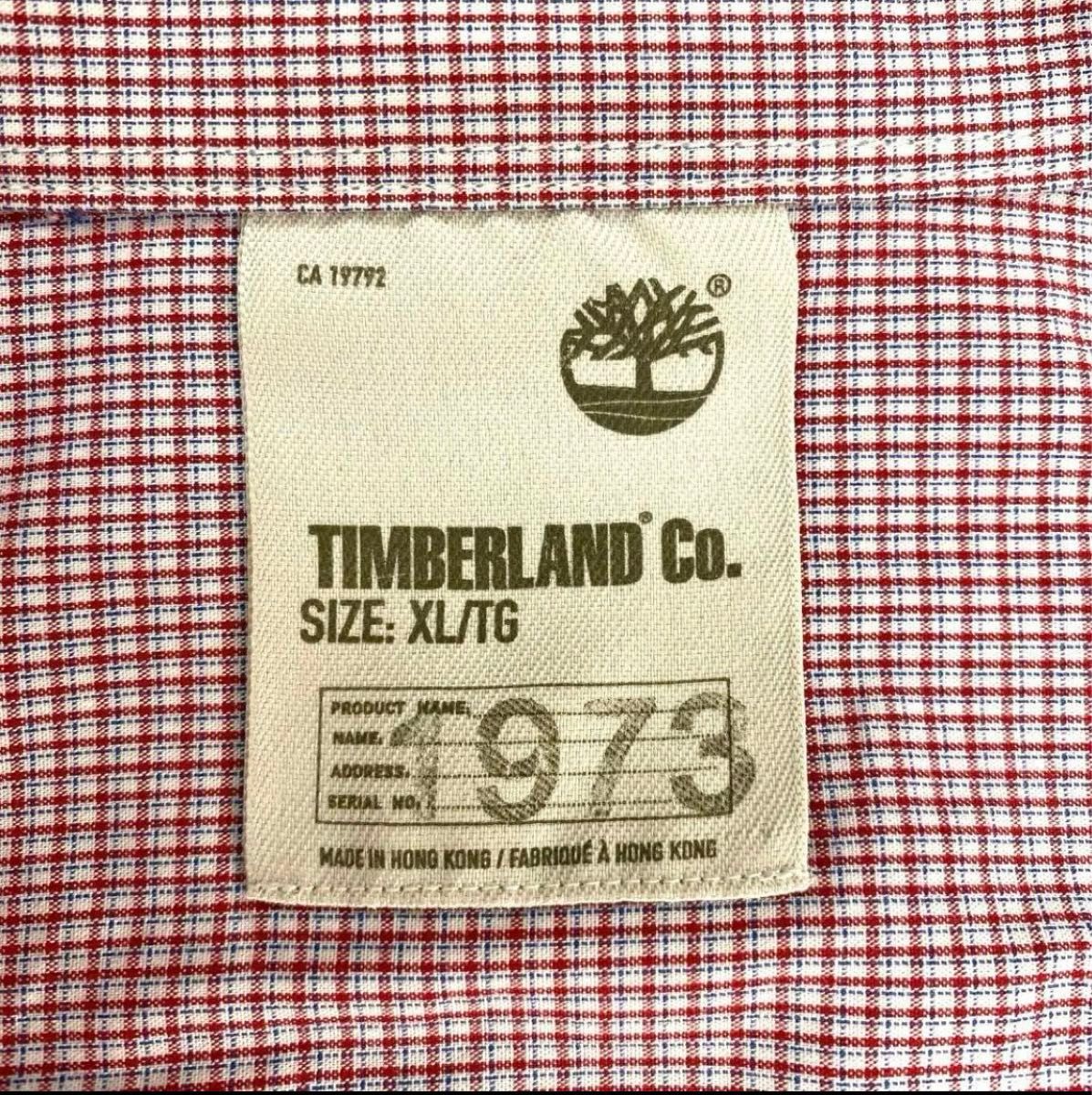【Timberland】   メンズ　XL    長袖シャツ