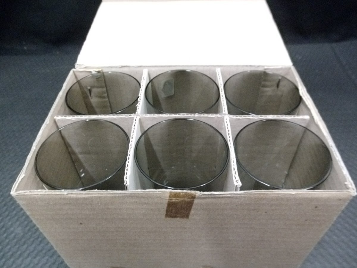未使用 佐々木硝子 タンブラーグラス 6個セット フィンランディア コップ グラス 食器の画像5