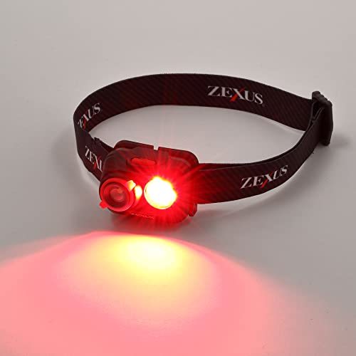 ZEXUS(ゼクサス) LEDライト ZX-195 [最大400ルーメン メインLED点灯時間:最大37時間 白/赤色]_画像6