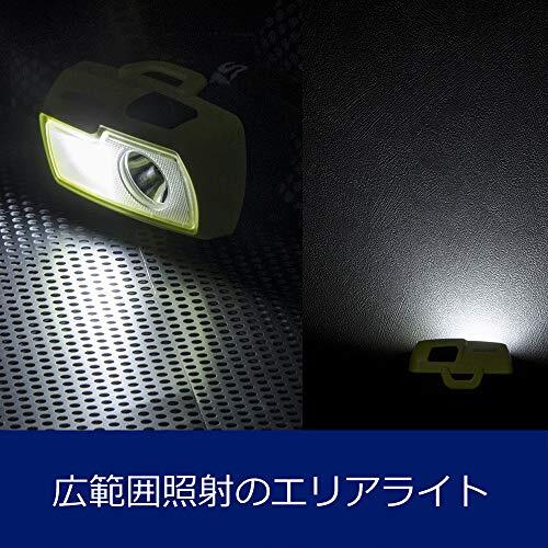 GENTOS(ジェントス) LED ヘッドライト 単3電池式 強力 420ルーメン コンブレーカー CB-532D 広範囲照射の画像3