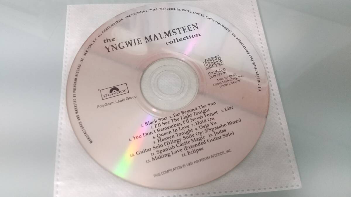 CD Yngwie Malmsteen collection крыло vei* maru ms чай n* коллекция 