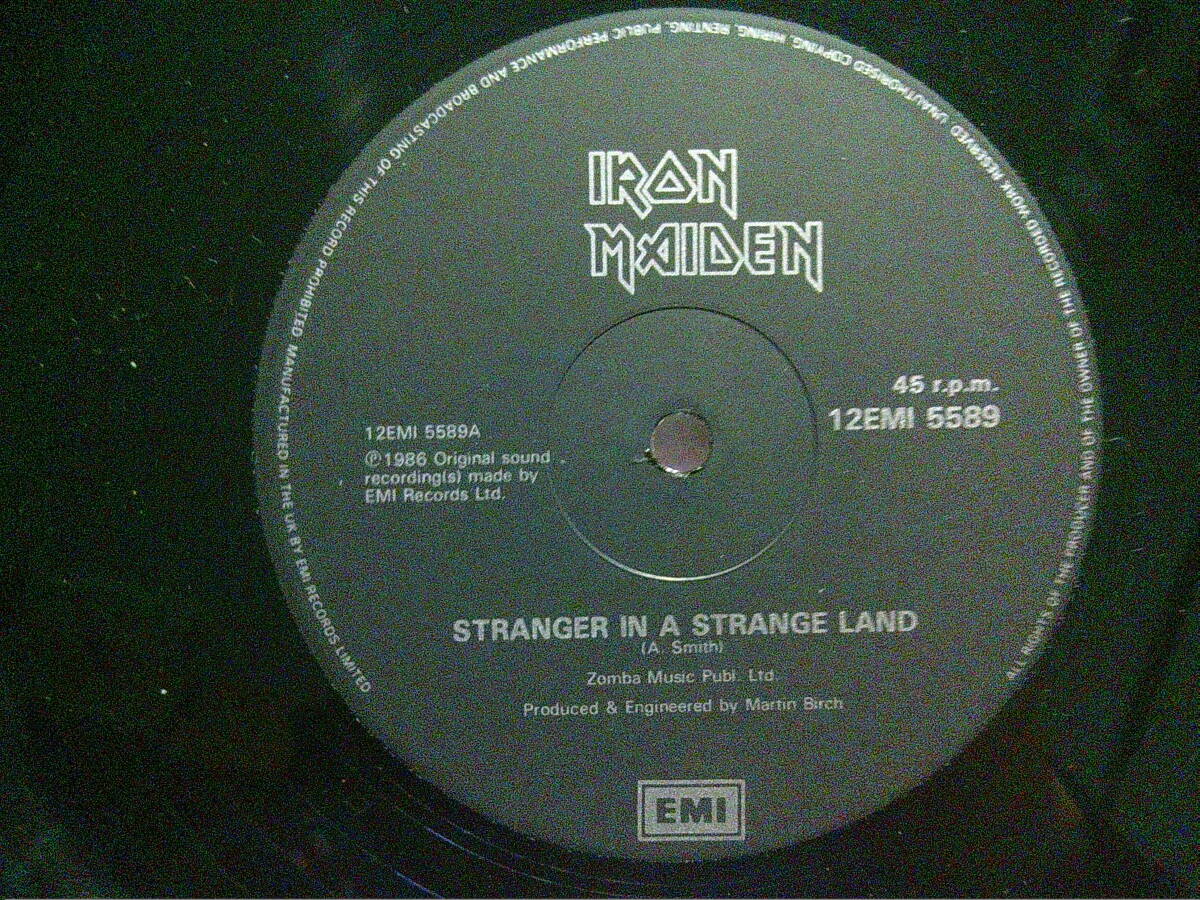 IRON MAIDEN[Stranger In A Stranger Land]VINYL,12,UK-ORG._画像3