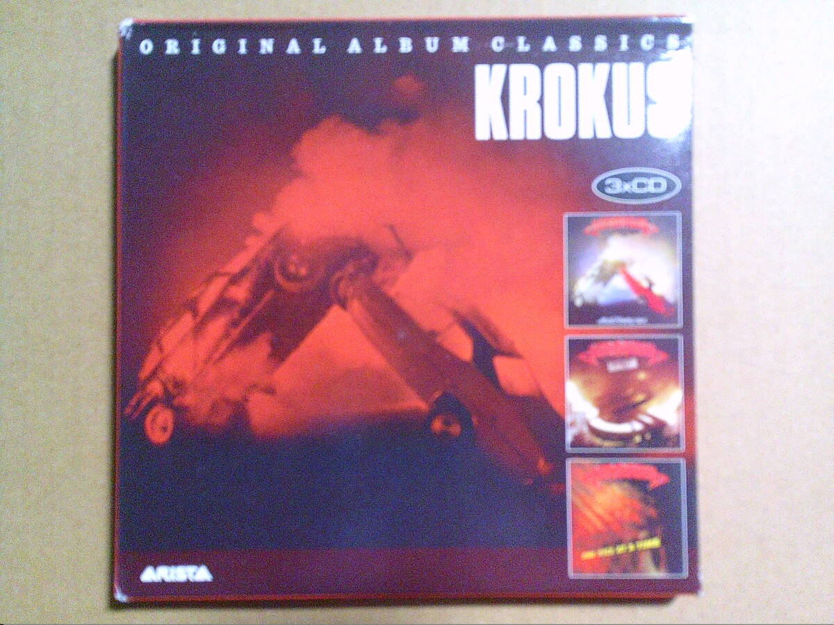 KROKUS[ORIGINAL ALBUM CLASSICS]3CD paper sleeve _画像1