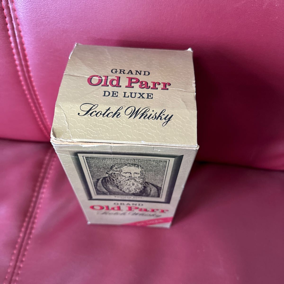 古酒 未開栓 箱付き GRAND Old Parr オールドパー　DE LUXE ウィスキー アルコール43度 760ml_画像6