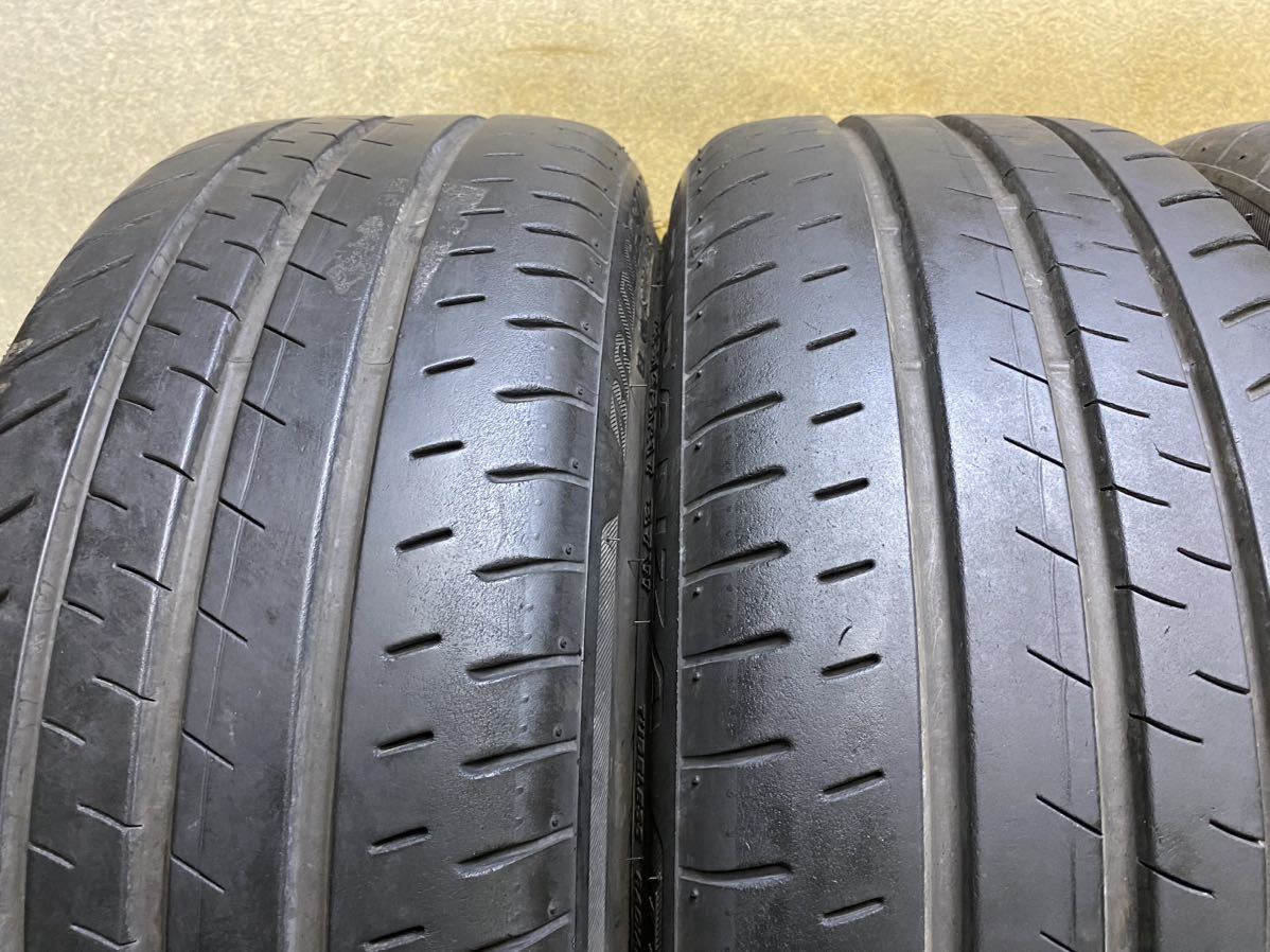 トヨタ純正カローラ ツーリングW×B 17X7.5J +50 PCD 100/5H 215/45R17（87W）ブリヂストンTURANZAT002 中古4本 2019年製 バリ山 215/45/17_画像9