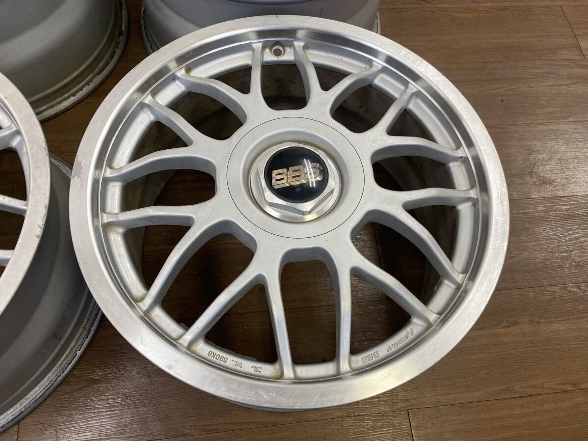 BBS WISER 鍛造GR209 RG212 17インチ　8J/+45 9J/+45 PCD 114.3/5H 中古4本　前後セット_画像3