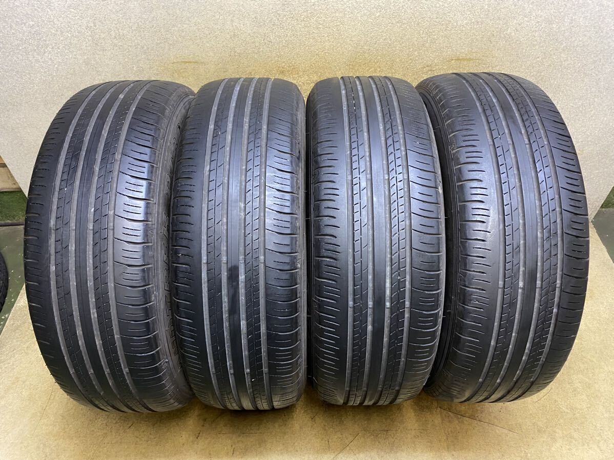 225/60R18（100H）ダンロップ GRANDTREK PT30 中古4本 2019年製 バリ山 225/60/18の画像1