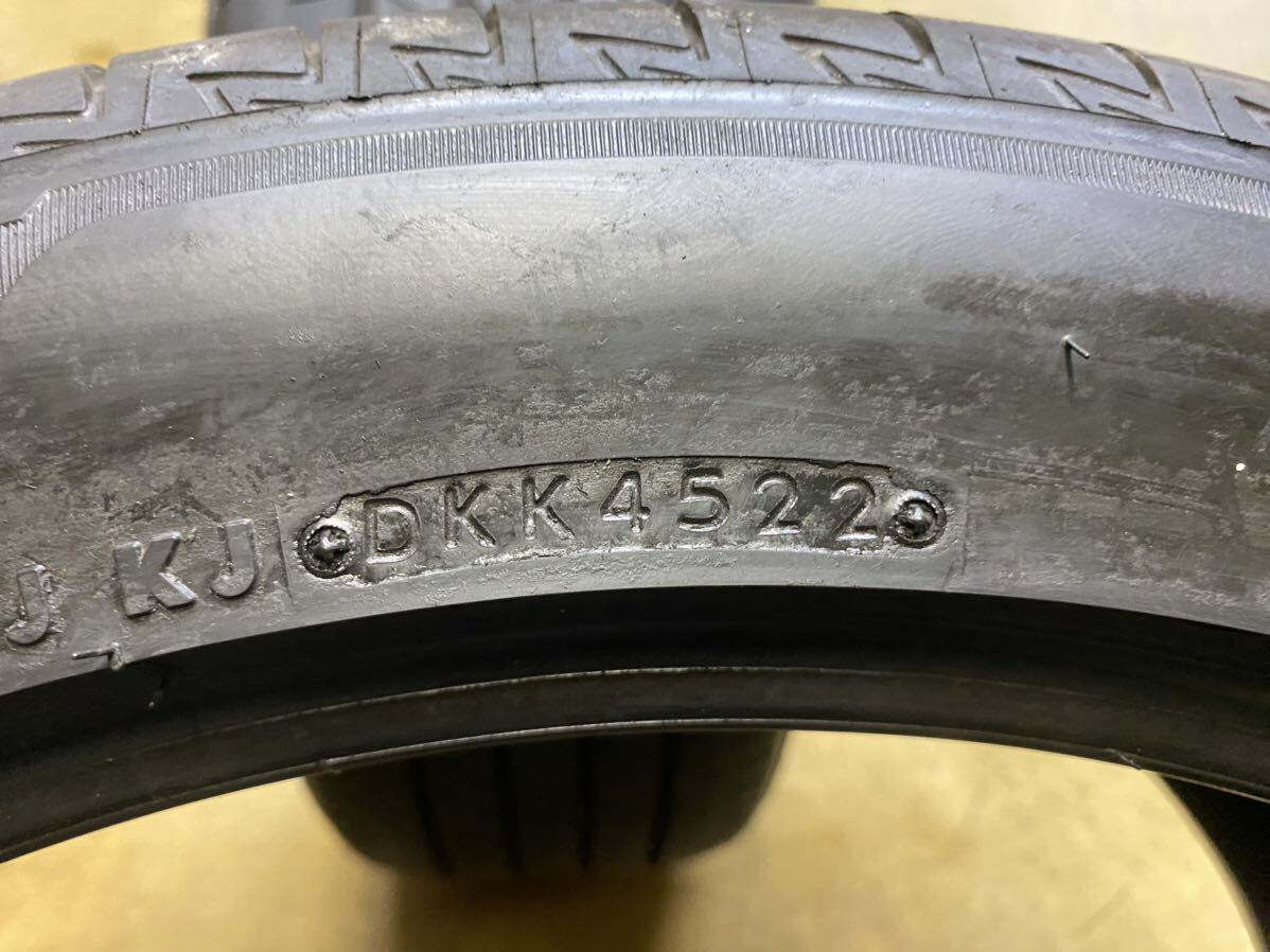 245/45R20（99Y）ブリヂストン TURANZA T005A ランフラット中古2本 2021/22年製 バリ山 245/45/20_画像8