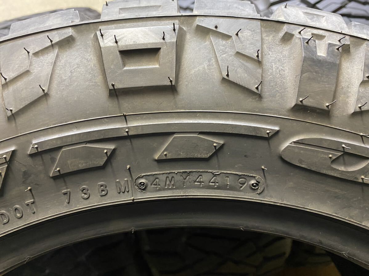 LT285/55R20（122/119Q）10 P.R. NITTO RIDGE GRAPPLER 中古4本 2019年製 バリ山 285/55/20_画像8