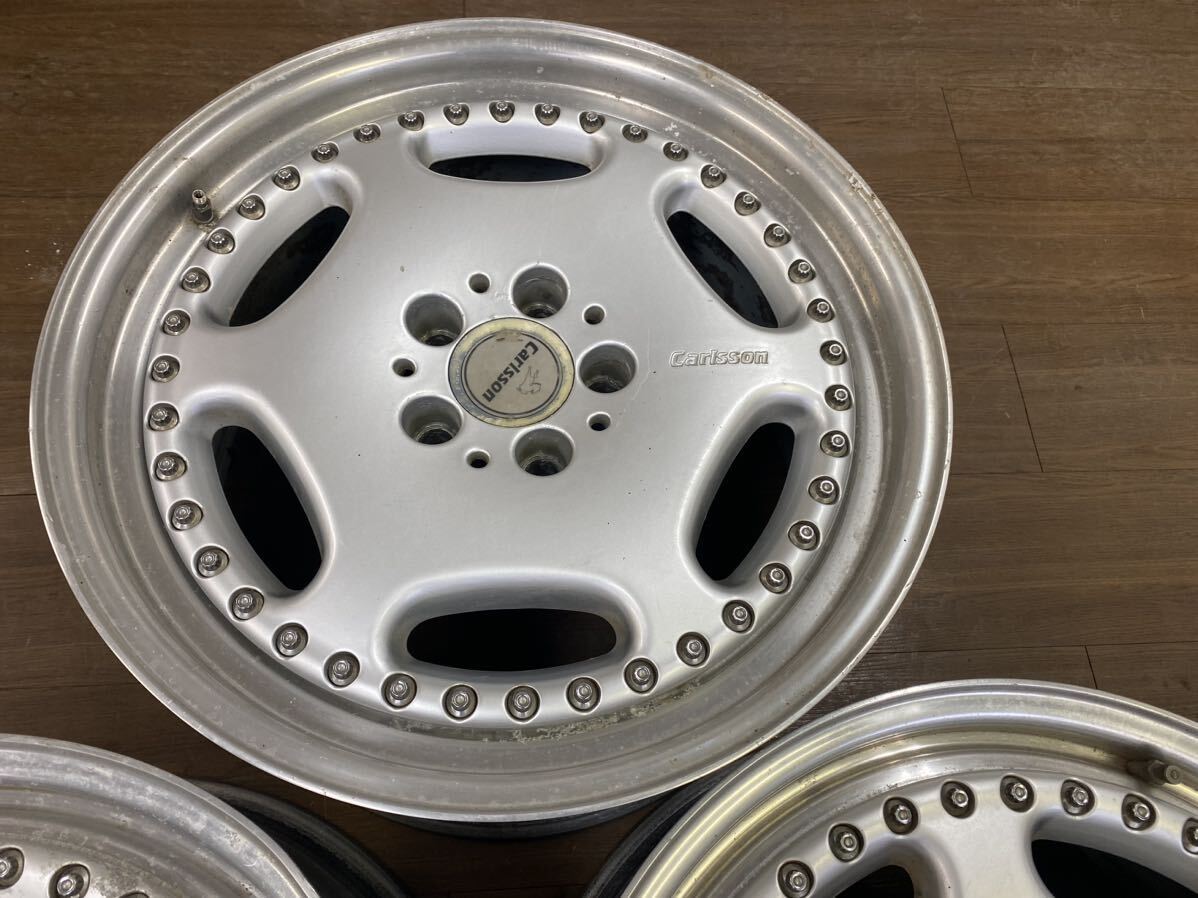 カールソン Carlsson 3/6 oz racing 18インチ　8.5J ET42 9.5J ET45 PCD 114.3 5穴　3本　希少_画像4