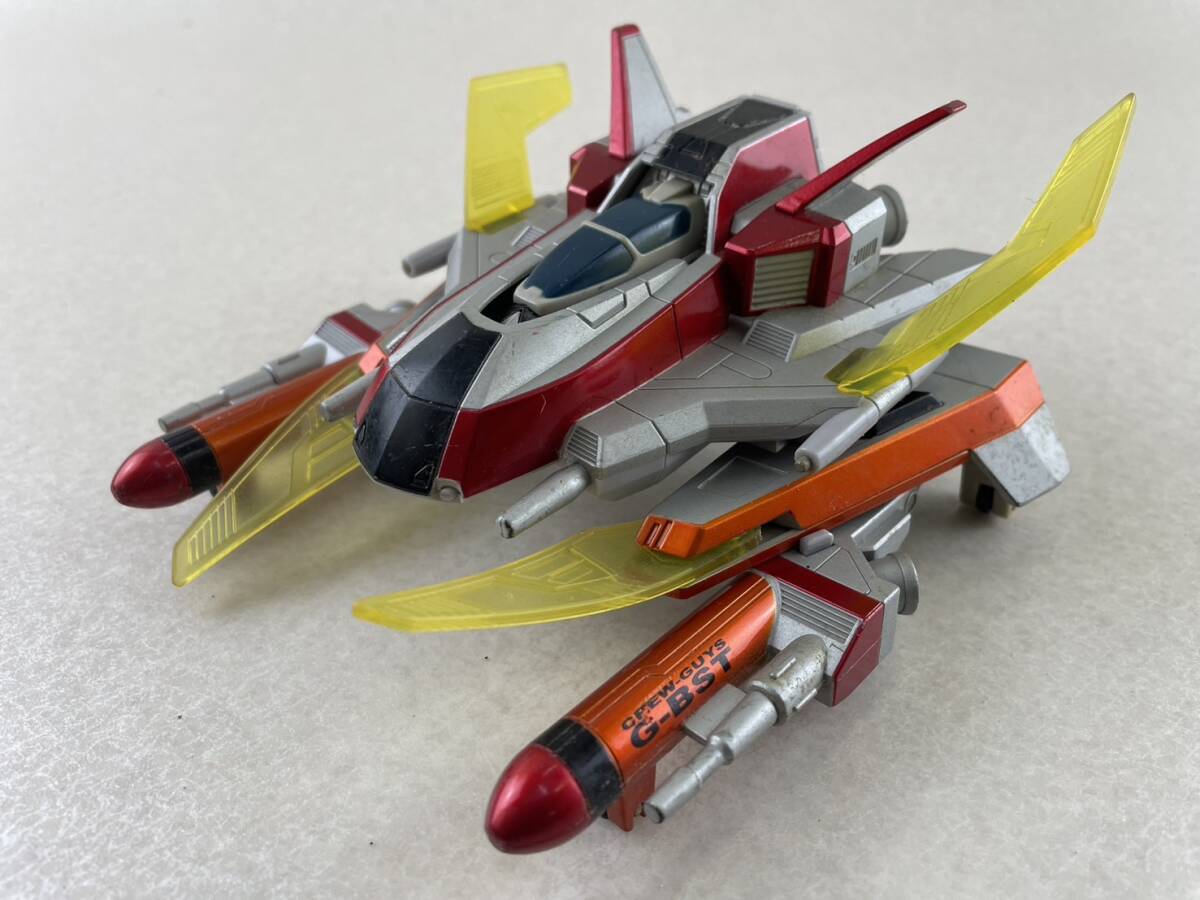 (B5) любитель стоит посмотреть!* Bandai Ultraman Mebius gun Phoenix 3 машина комплект * gun wing ga- gun Roader gun бустер * текущее состояние товар!