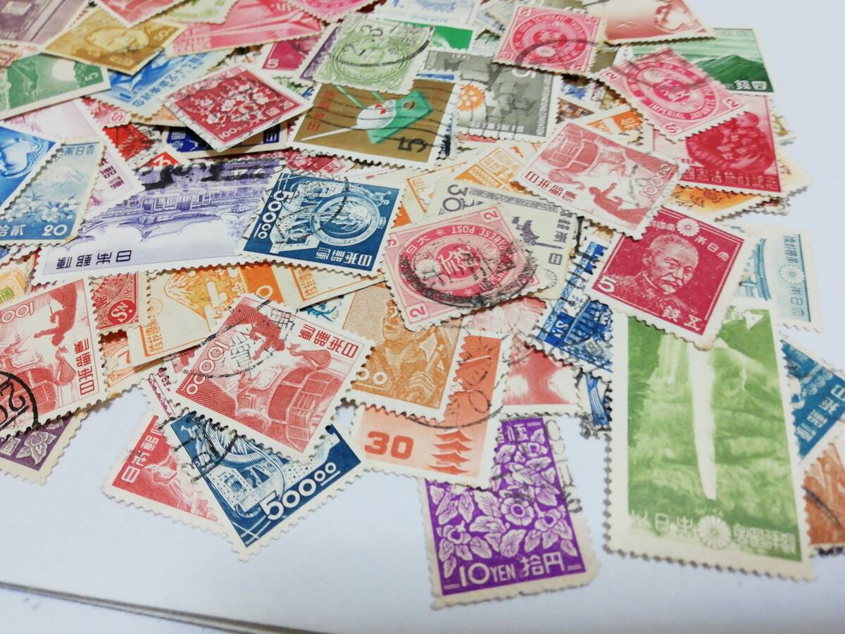 日本切手350枚、未使用含む_画像4