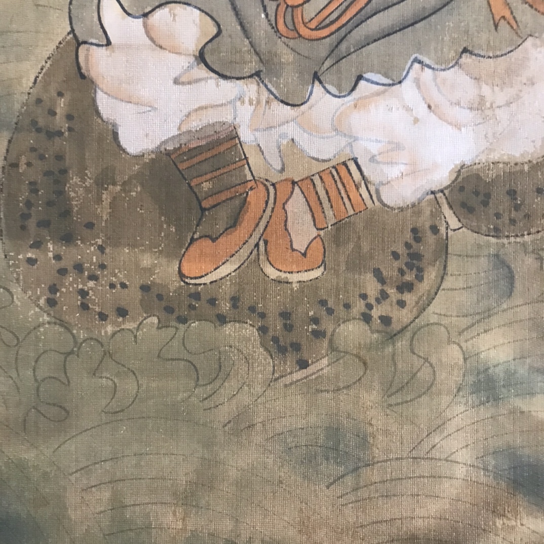秘藏 明代 李士達 中國國畫家 人物畫 手描き 古美術 古美味 GP0328_画像5
