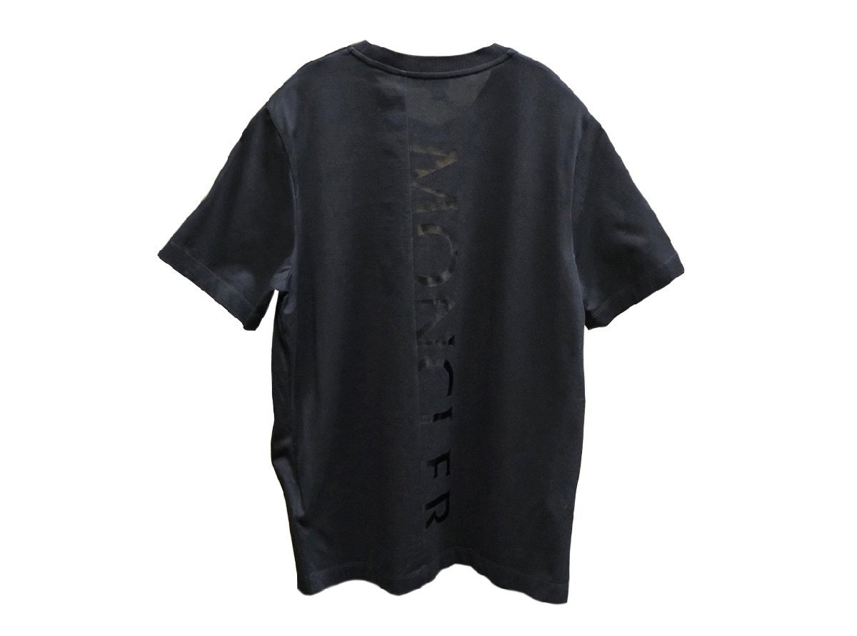 モンクレール　メンズ　Tシャツ　#XS　黒　ブラック　半袖　ロゴ　マグリア　MAGLIA_画像2