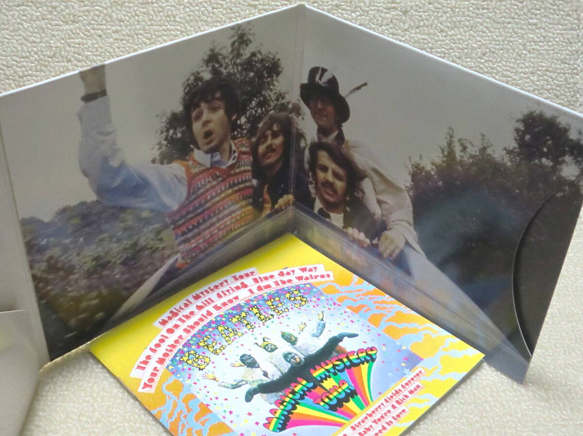 即決！【2点で送料無料】CD ビートルズ Beatles Magical Mystery Tour 2009年リマスター EU盤 カラーブックレット 3面紙ジャケ PC映像も_画像3