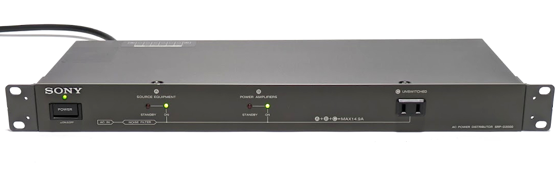 SONY ソニー SRP-D2000 AC パワー ディストリビューター AC POWER DISTRIBUTOR 電源 制御 抑制 ユニット トランス_画像1