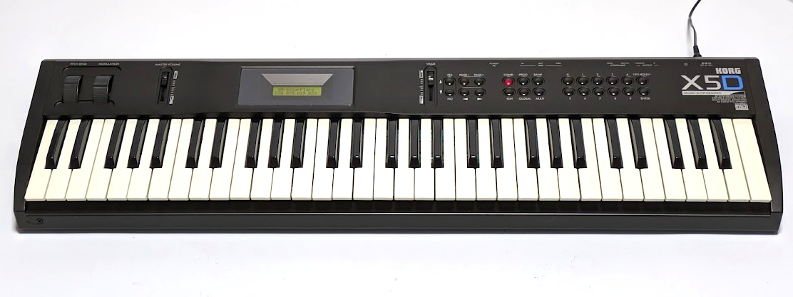 KORG コルグ X5D シンセサイザー キーボード ミュージック デジタル 61鍵盤 MUSIC SYNTHESIZER