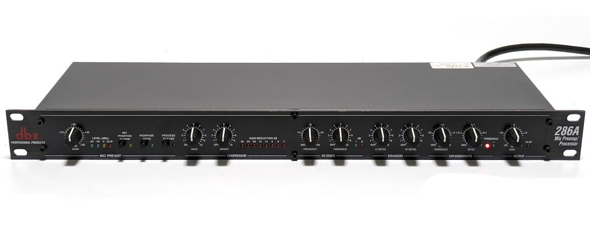 Yahoo!オークション - dbx 286A マイクプリアンプ プロセッサー Yahoo!オークション - dbx 286A マイクプリアンプ プロセッサー