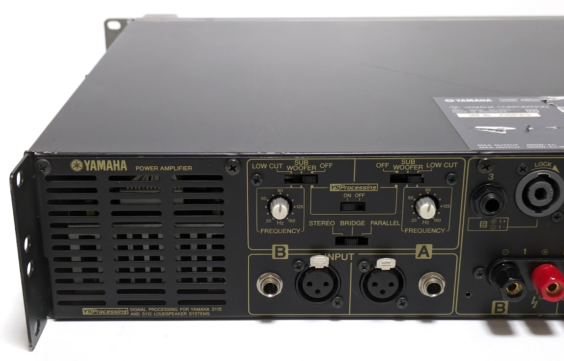 YAMAHA Yamaha P3500S power amplifier POWER AMPLIFIER business use 2ch stereo 