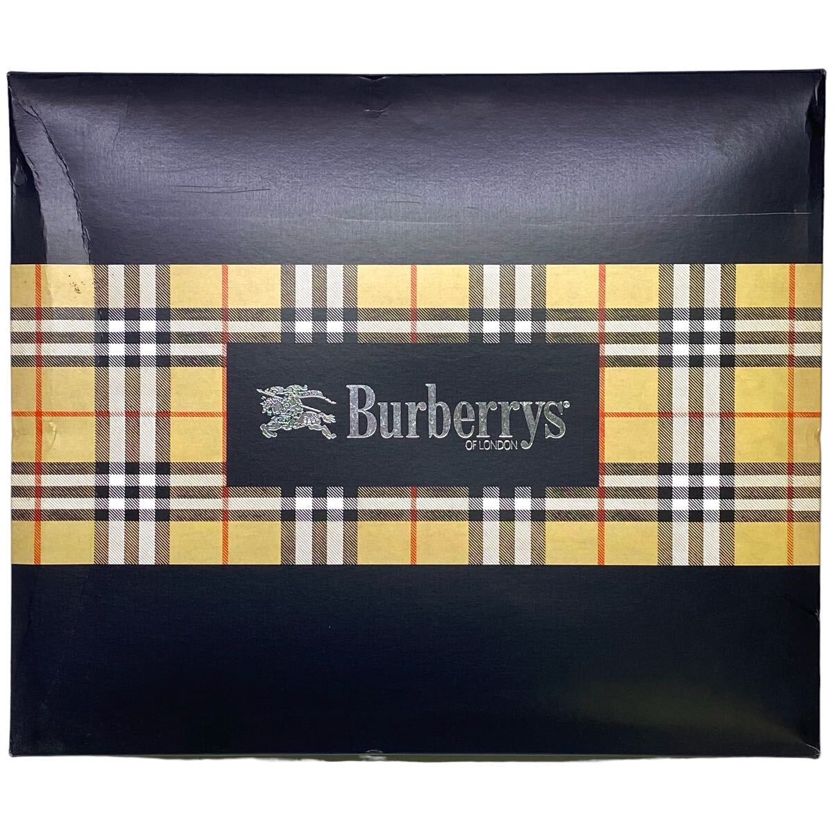 ♪ 未使用 Burberrys バーバリー コットンベロアシーツ ノバチェック 240×140cm シングルサイズ オールド ヴィンテージ 箱付き 西川製_画像4