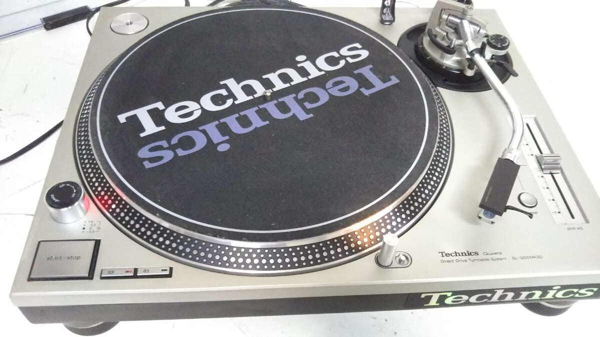 R※ Technics テクニクス ターンテーブルシステム SL-1200 MK3D_画像6