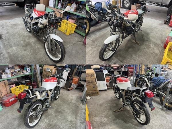 ヤマハ TZR50 3TU リアサス Y296-65_解体前の車両画像