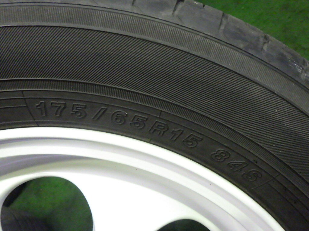 売り切り GH-RA16 BMW ミニ クーパー 175-165R15 5.5×15 ＋45 PCD100 4H 純正 アルミホイール 4本 06-03-08-908 D-8-2 スリーアール長野_画像4