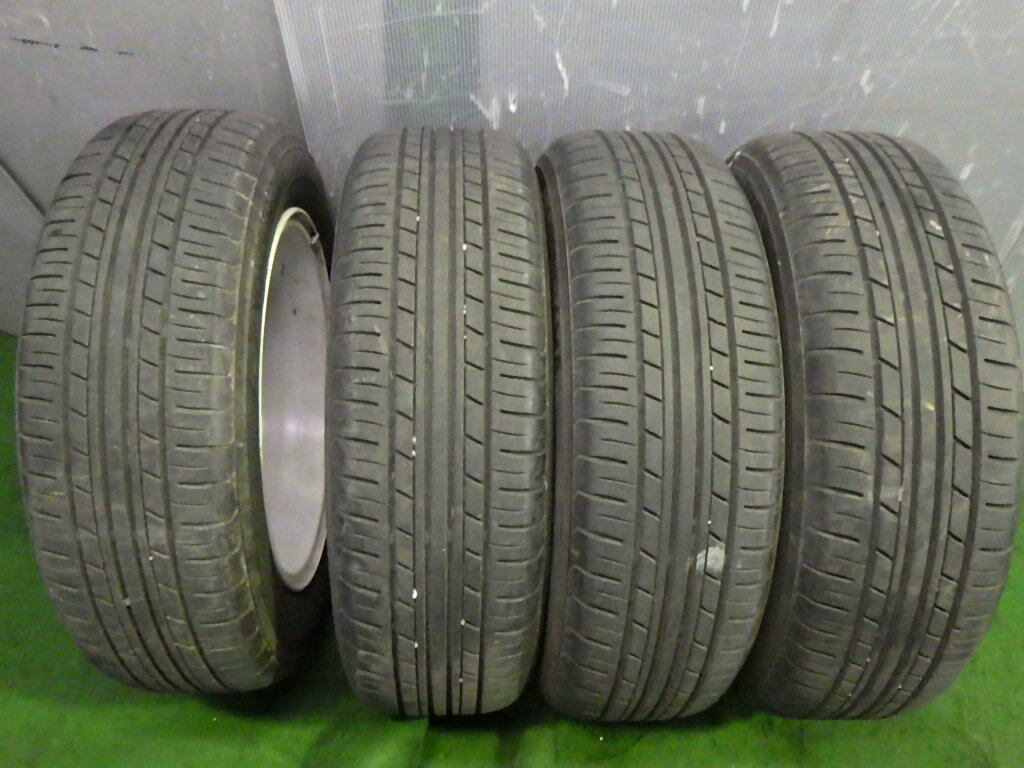 売り切り GH-RA16 BMW ミニ クーパー 175-165R15 5.5×15 ＋45 PCD100 4H 純正 アルミホイール 4本 06-03-08-908 D-8-2 スリーアール長野_画像10