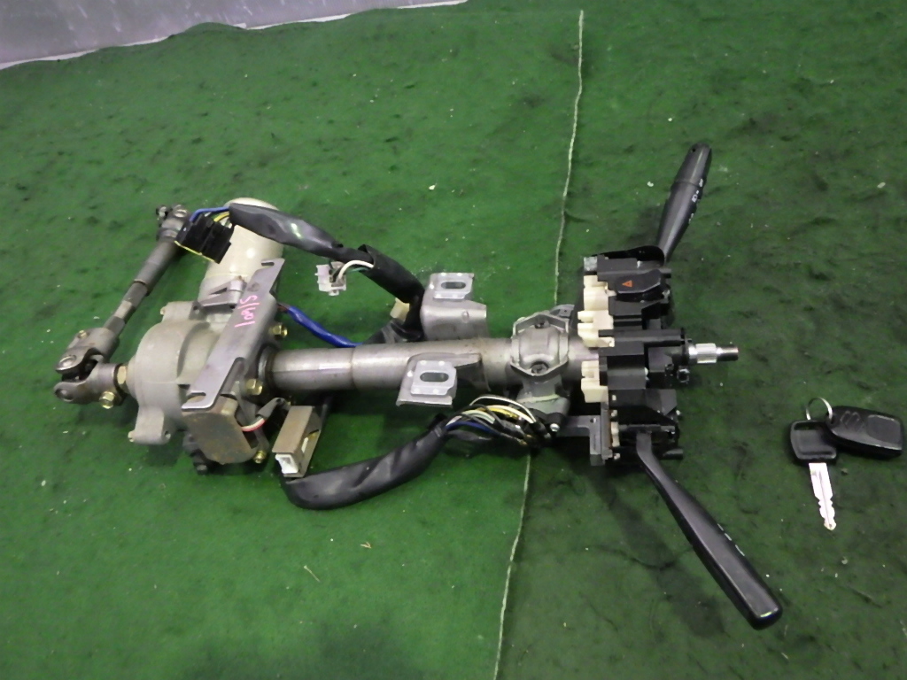  selling out E-MA61S Wagon R wide power steering motor key attaching steering column 06-03-25-804 B2R-1s Lee a-ru Nagano 
