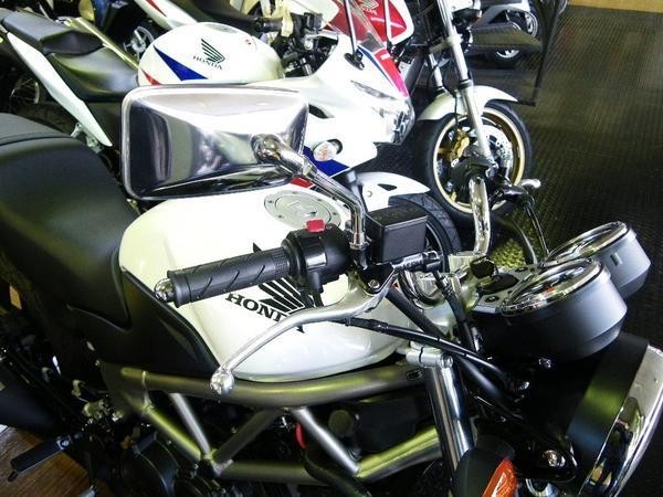 ★純正typeスクエアミラー 10mm正ネジ SET！ ＊CB400SF ＊ホーネット ＊VTR250 ＊GB250 ＊マグナ ＊シャドウ ＊VRX ＊CB1000SF 他の画像3