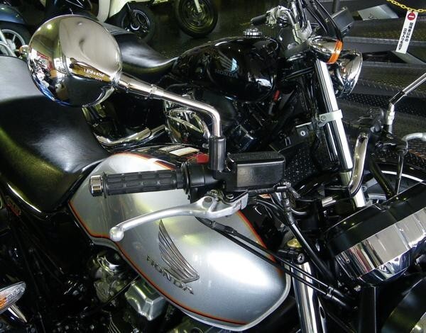 ★【車検対応】純正type メッキ ラウンドミラー アダプター付き SET！＊GB350 ＊CB400SF ＊CB1100 ＊CB1300SF ＊NC750X ＊REBEL ＊XL750 他_画像3