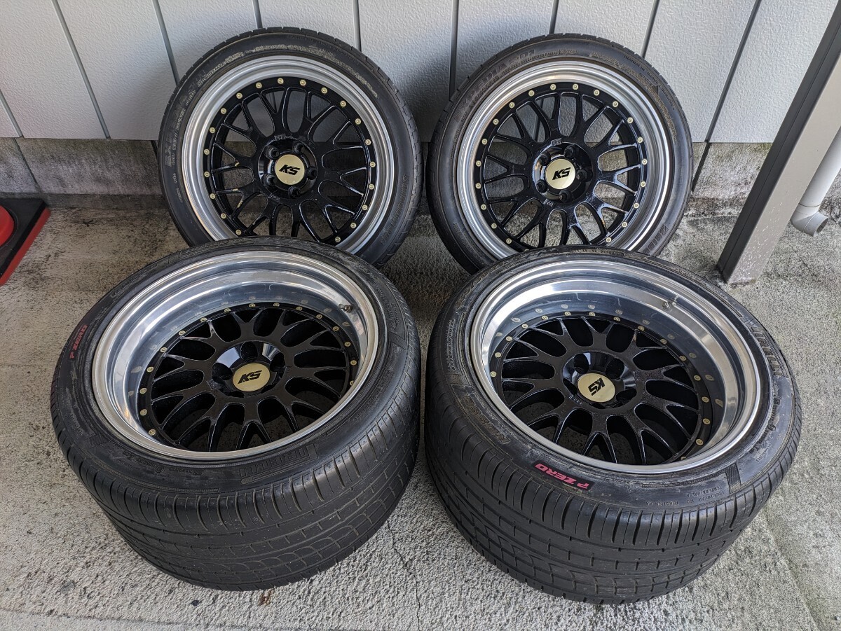 BBS ケーニッヒ センターキャップ 18インチ ホイールタイヤセット ４本の画像1