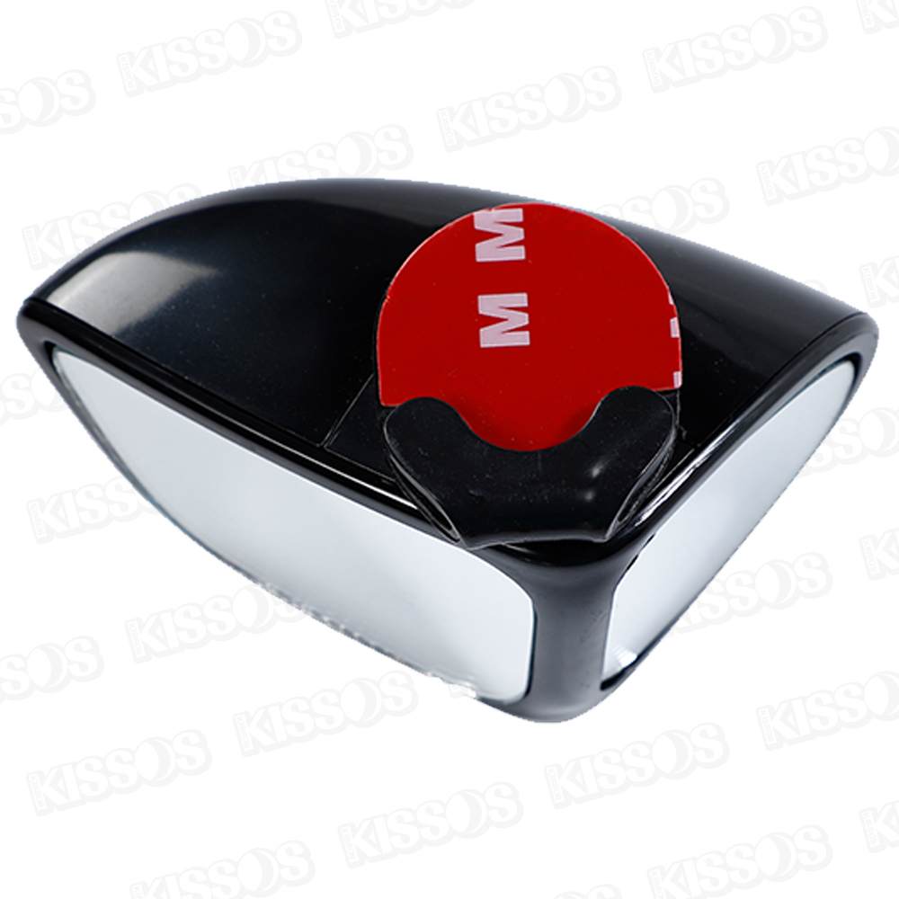  mirror car assistance mirror automobile car supplies assistance for side mirror left side mirror . angle cancellation angle adjustment easy installation to coil included left for ( black )