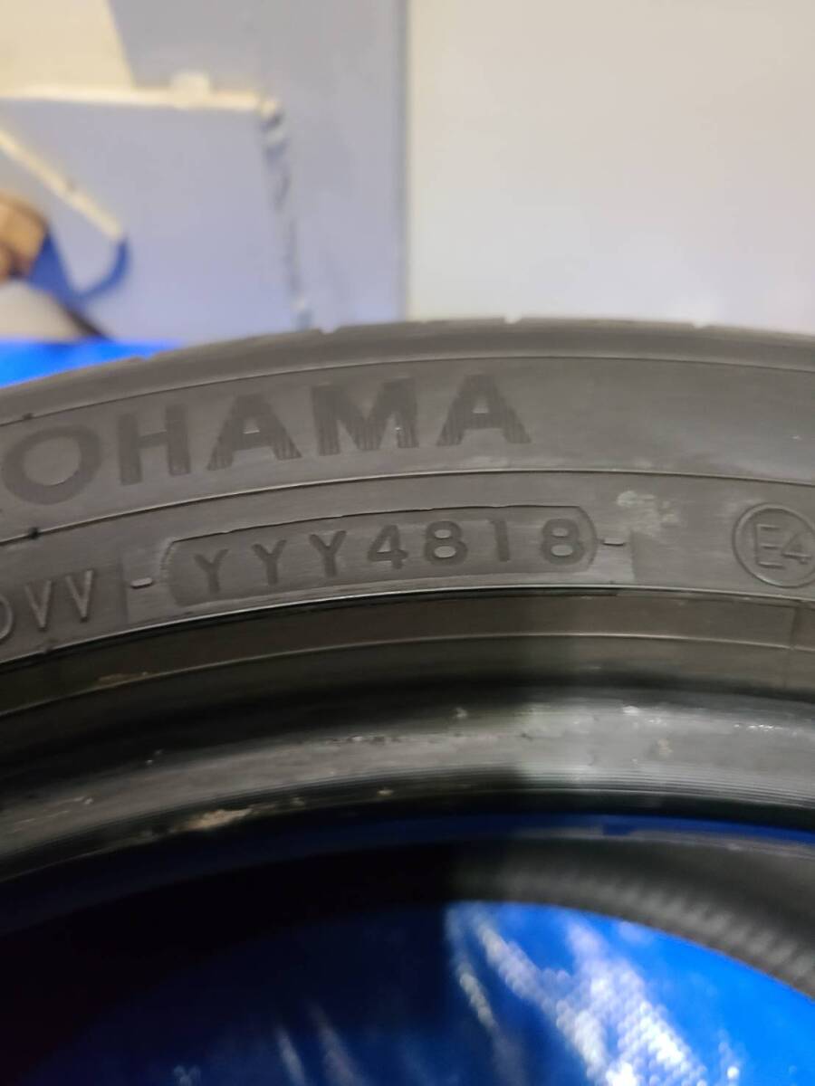 ヨコハマタイヤ　アドバンデシベル　V552　235/45R18　4本　中古18年製_画像7