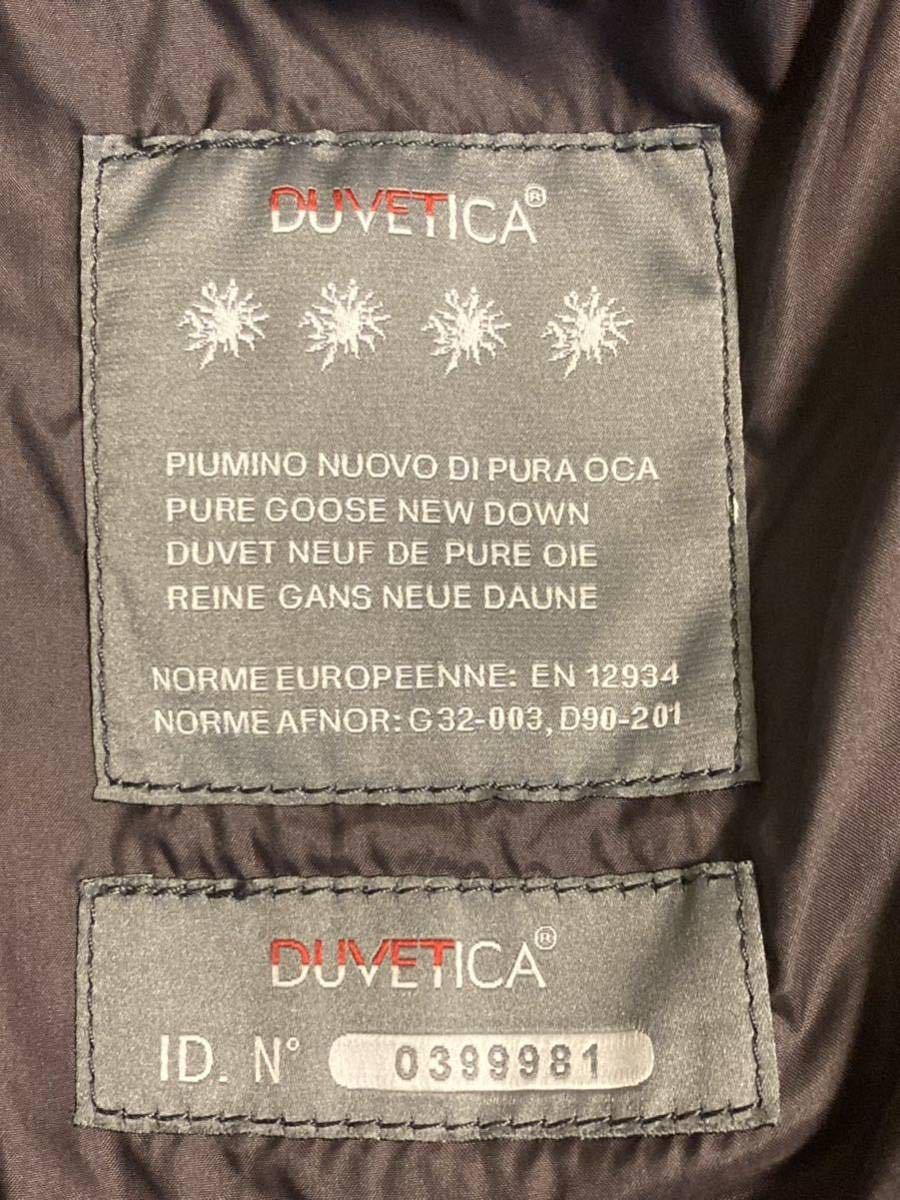DUVETICA デュベティカ ダウンジャケット フード脱着可能 ダークパープル 濃紫 サイズ50_画像6