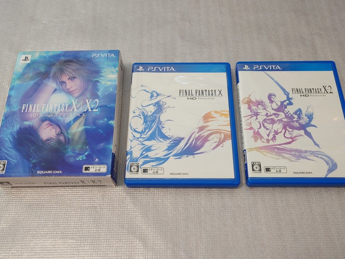 PS Vita ファイナルファンタジー10 HDリマスター FINAL FANTASY　10-2  セット TWIN PACK X