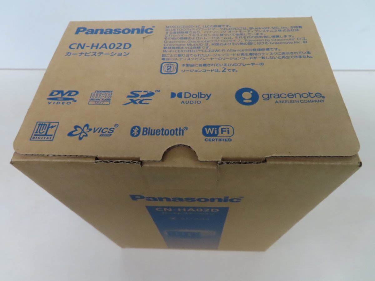 未使用品 箱難 CN-HA02D Panasonic ストラーダ 7V型カーナビBluetooth/フルセグ/DVD再生/CD録音_画像4